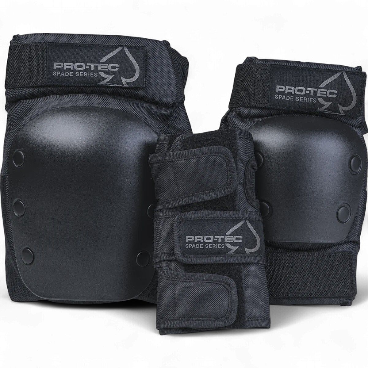 Pro-Tec Spade Series 3-Pack Pad Set Black