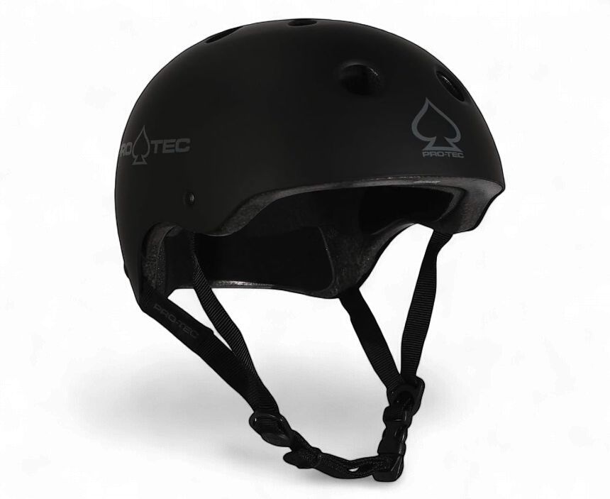 Pro-Tec Classic Certified Skate Helmet Matte Black