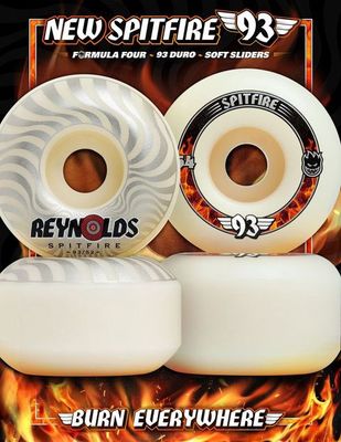 Spitfire - F4 93 Reynolds Classic Natural Wheels (Set of 4)