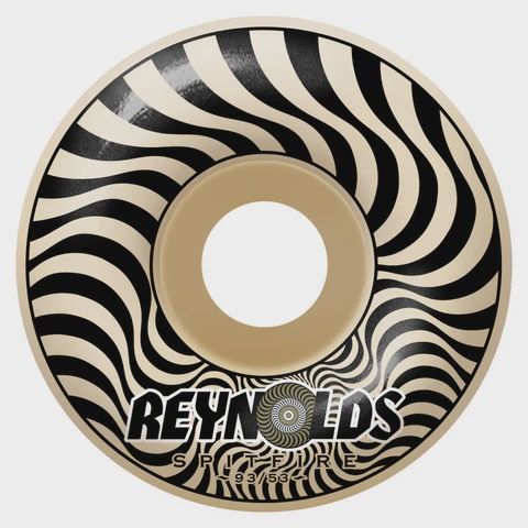 Spitfire - F4 93 Reynolds Classic Natural Wheels (Set of 4), Size: 53mm