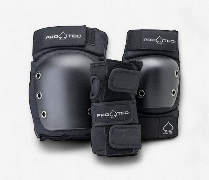 Pro-Tec - Street Junior 3 Pack Pad Set Black