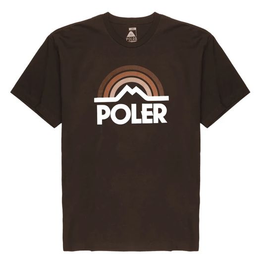 Poler - Mountain Rainbow  Tee - Black