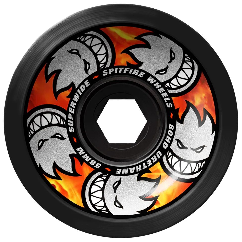 Spitfire - 80HD Superwides Multiball Black 58mm