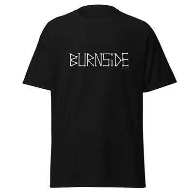 Burnside Bones Logo Tee - Black