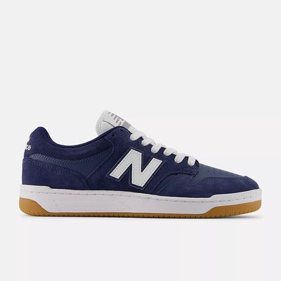 New Balance Numeric 480 Skate Shoes - Navy/White