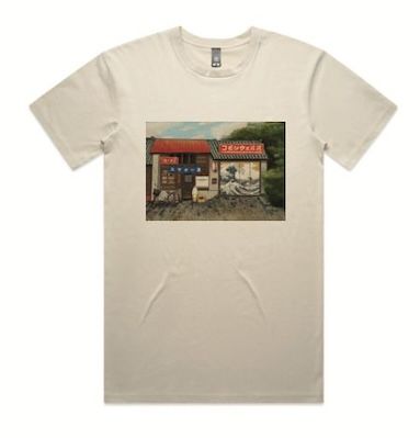 Commonwealth 'Konbini' Tee - Bone