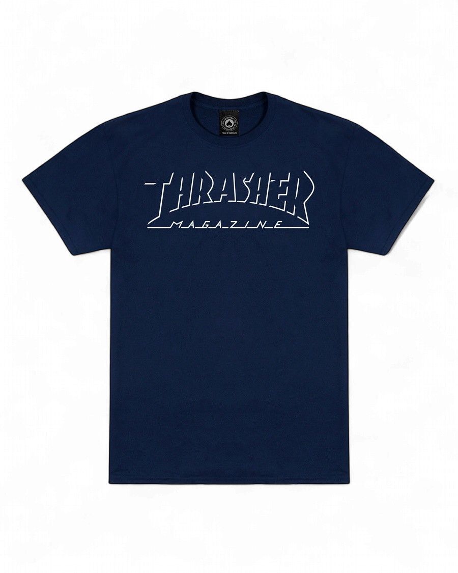 Thrasher - Shadow Mag Logo SS - Navy