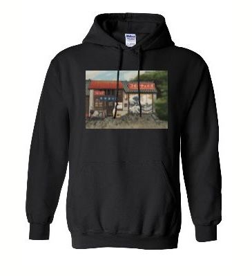 Commonwealth 'Konbini' Hoodie - Black