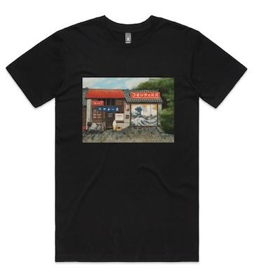 Commonwealth 'Konbini' Tee - Black