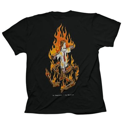 Toy Machine Charred Cross Tee - Black SS
