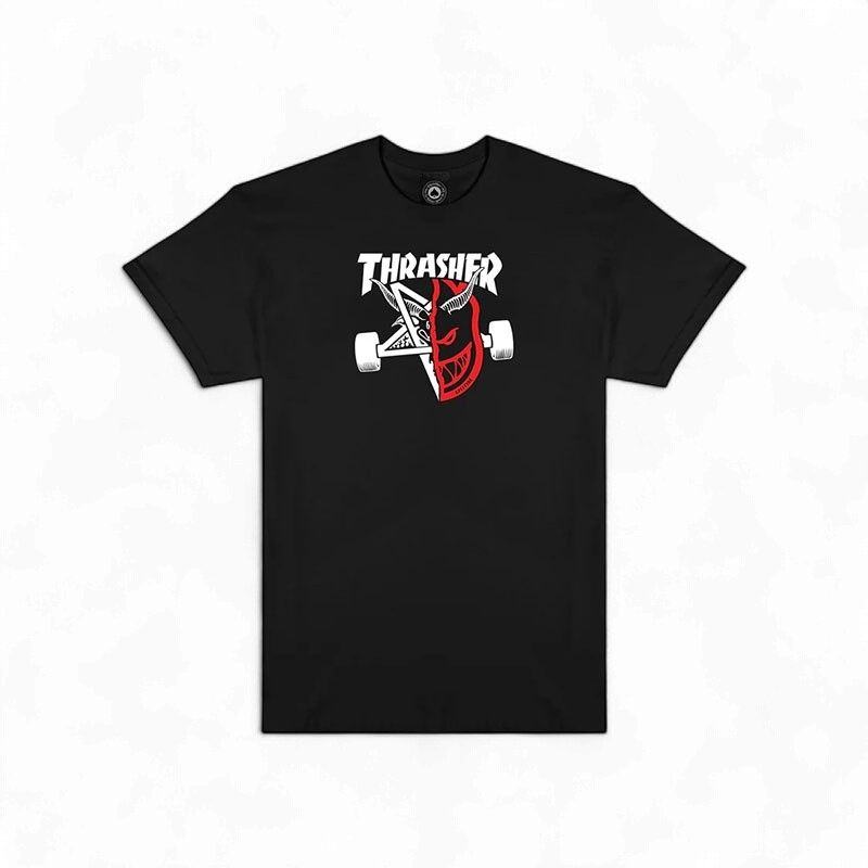 Thrasher X Spitfire - Thrash &amp; Burn SS Tee - Black