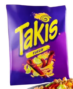 Takis, Rolled Tortilla Chips, Fuego,