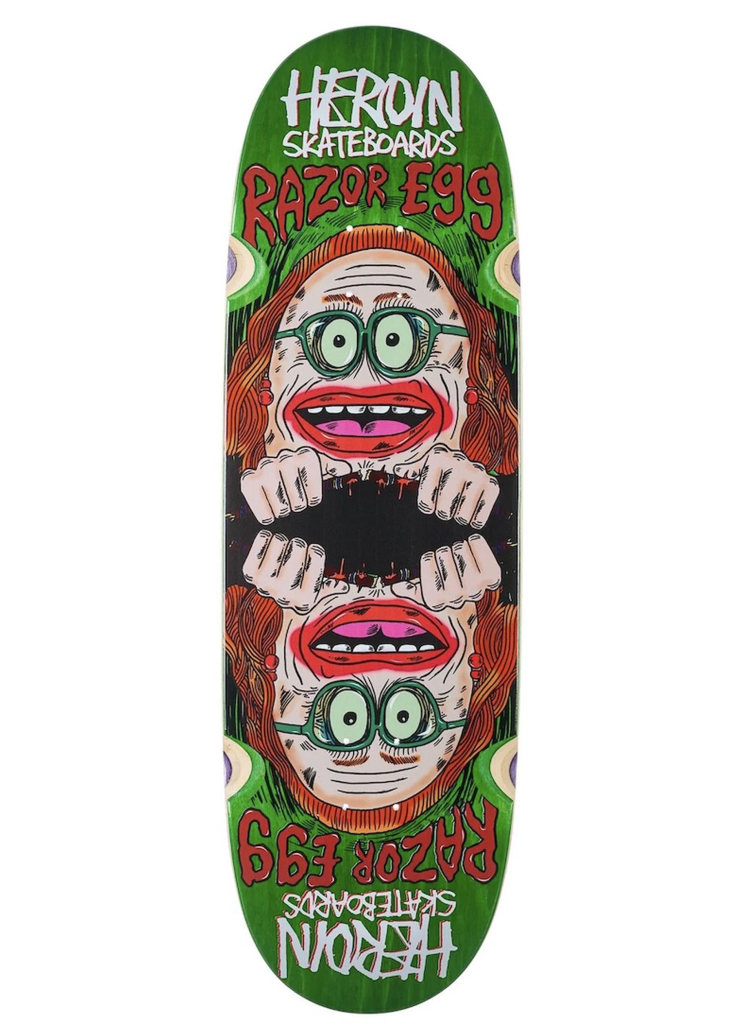 Heroin Team Auntie Razor Egg 9.75