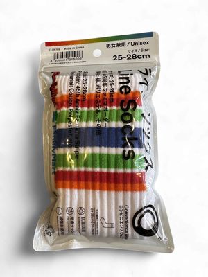 Family Mart 45th Anniversary Socks White