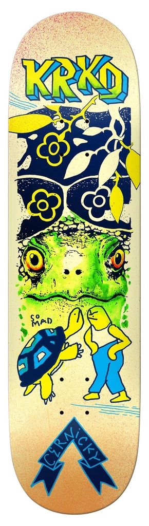 Krooked - Cernicky Mad Turtle Deck 8.50