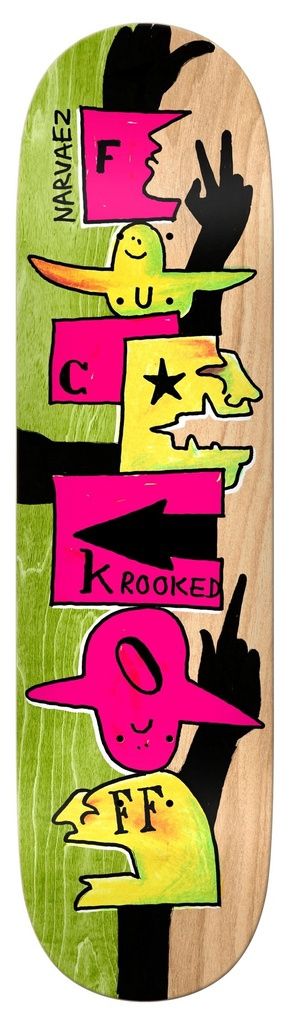 Krooked - Narvaez F-OFF Deck 8.38