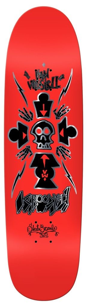 Krooked - Van Wastell Redux Shape Deck 8.60