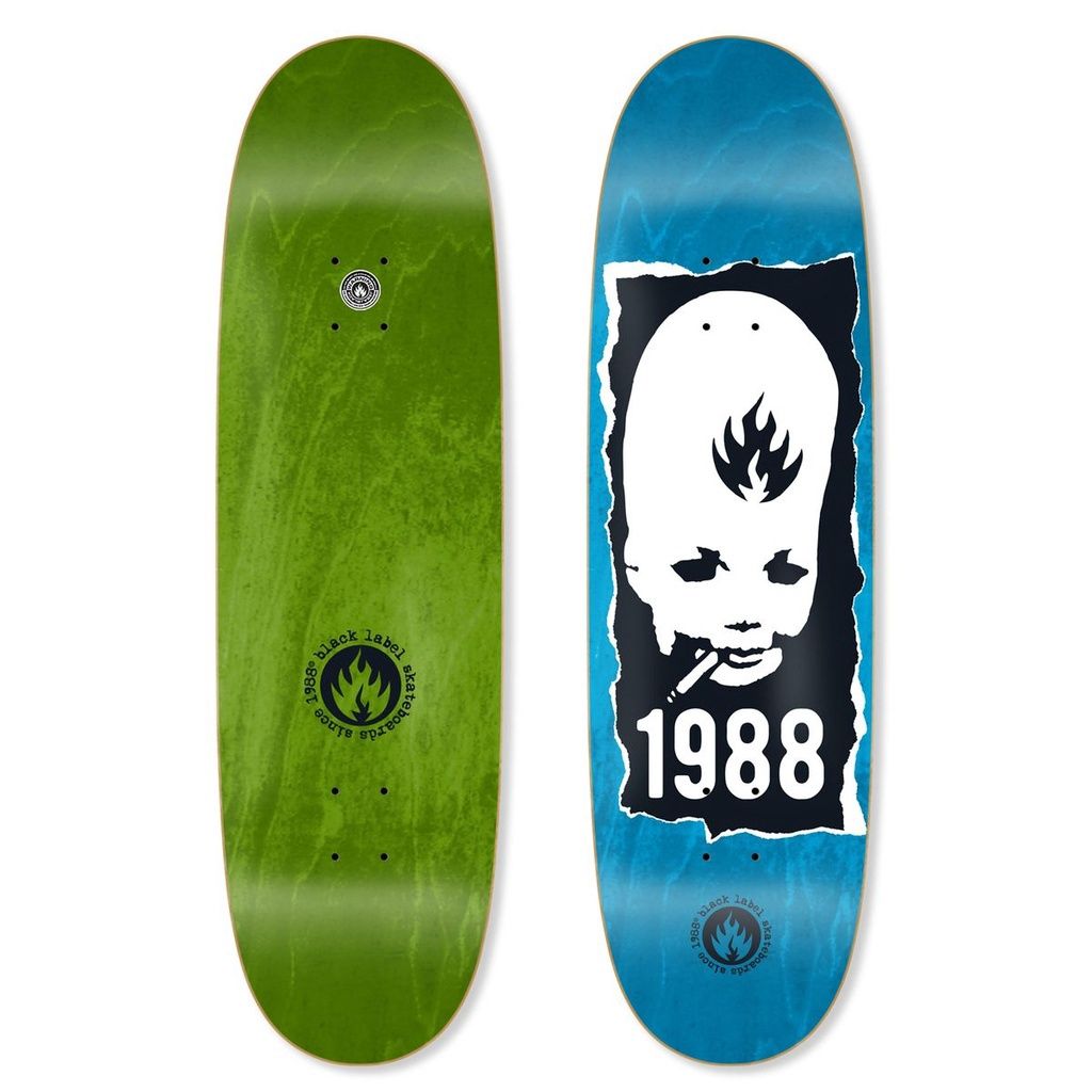 Black Label - Team Thumbhead Torn Custom Egg Shape Deck 9.0