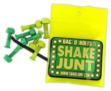Shake Junt - Bag-O-Bolts Phillips Hardware 1" Green/Yellow