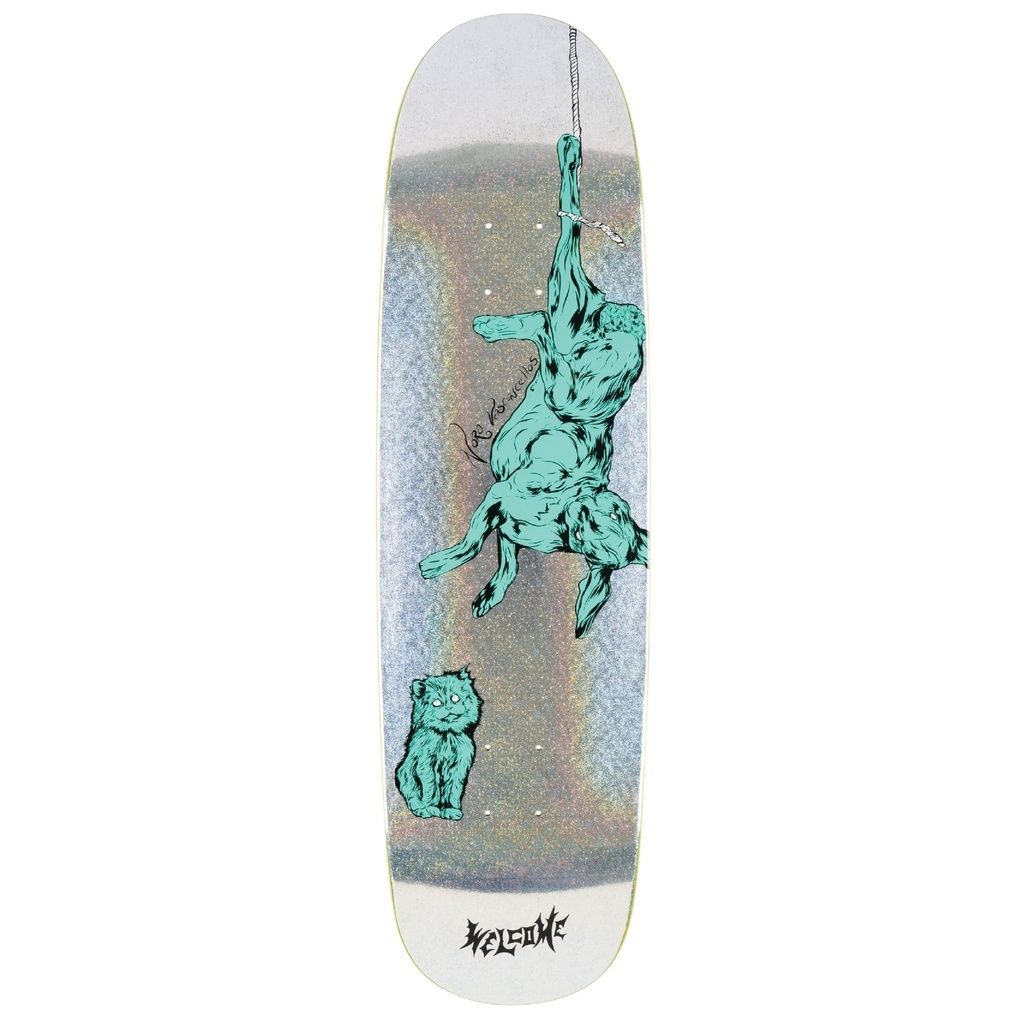 Welcome - Nora Vasconcellos Fairy Tale Glitter Foil on Sphynx Shape Deck 8.80