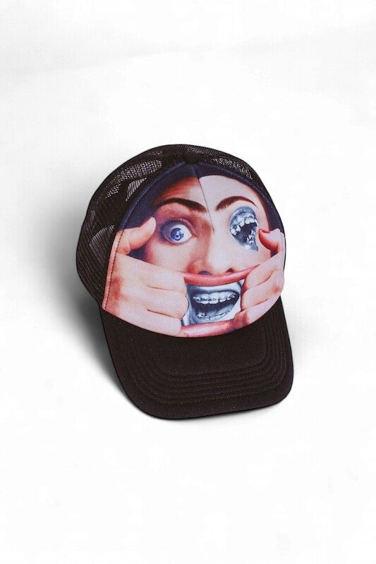 FA - Brace Face Trucker Hat Black
