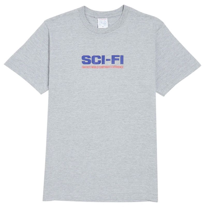 Sci-Fi Fantasy World Tee - Heather Grey