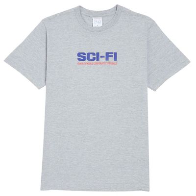 Sci-Fi Fantasy World Tee - Heather Grey