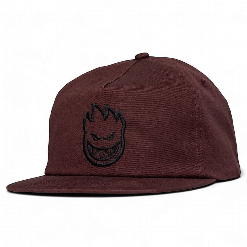 Spitfire - Bighead Snapback Dark Red/Black