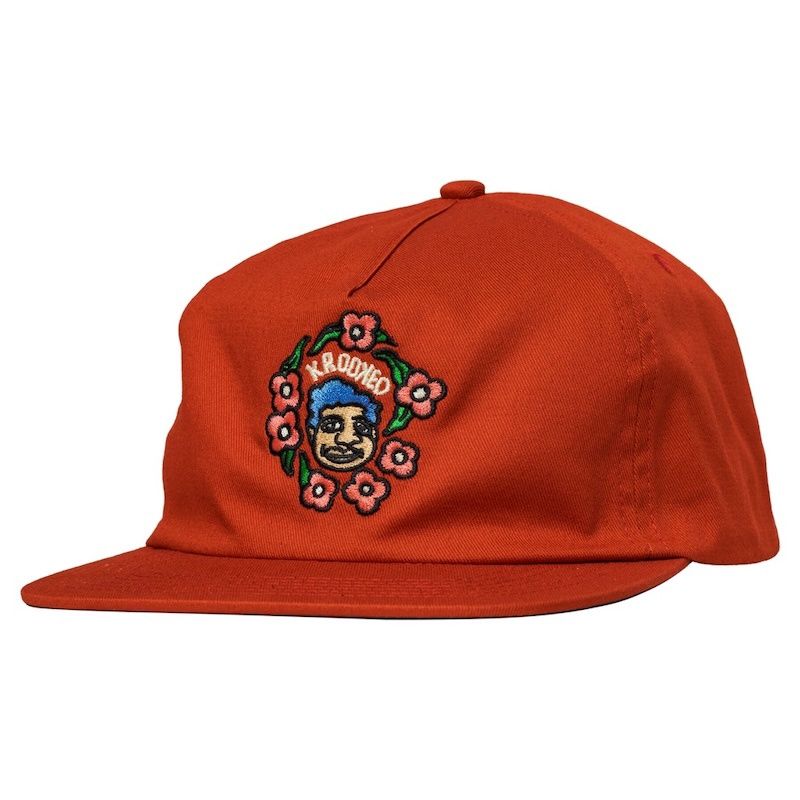 Krooked - Sweatpants Redux Snapback HatDark Red