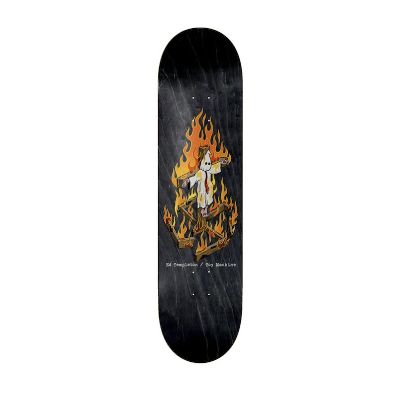 Toy Machine - Ed Templeton Charred Cross II