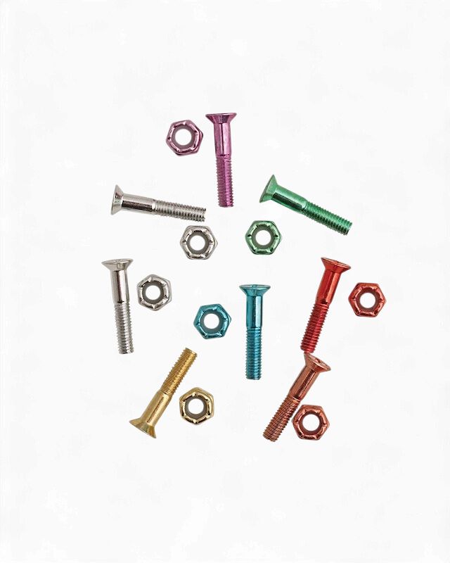 DGK Spittaz 1" Colored Bolts
