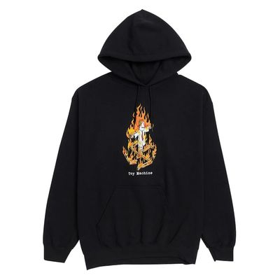 Toy Machine Charred Cross Hoodie - Black