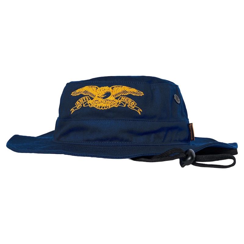 Anti-Hero - Basic Eagle Boonie Bucket Hat (Navy/Orange)