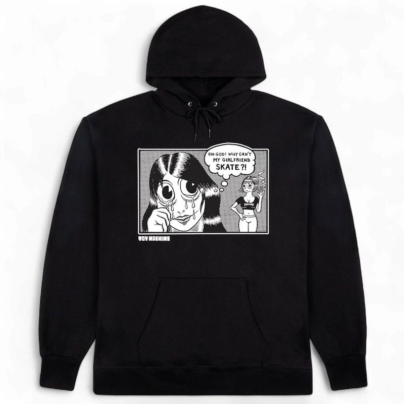 Thrasher x Toy Machine Girlfriend Hoodie - Black