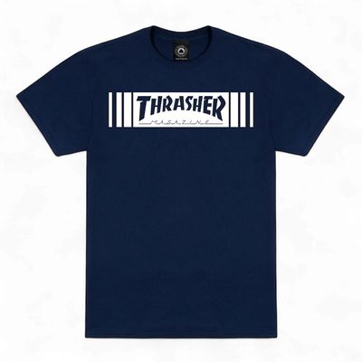 Thrasher - Bar T-Shirt (Navy)