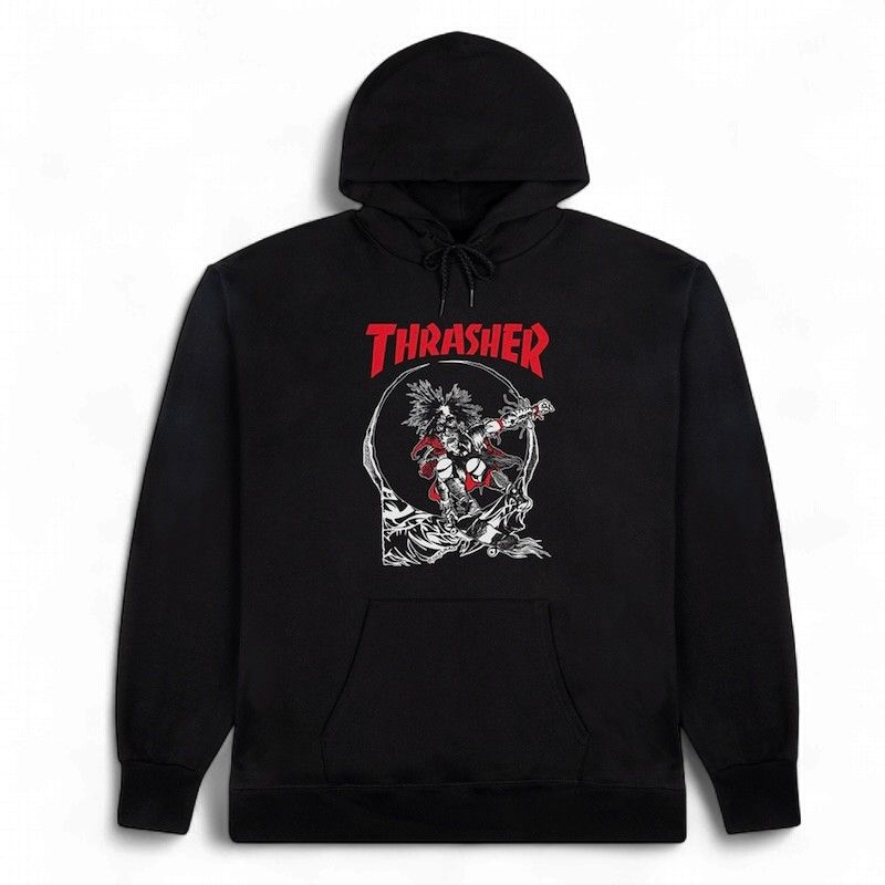 Thrasher - Outlaw 2-Tone Hoodie (Black)