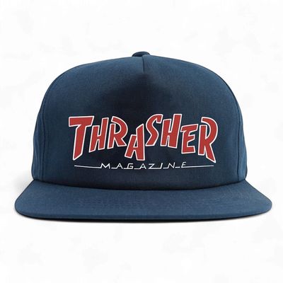 Thrasher - Parra Mag Snapback Hat (Navy)