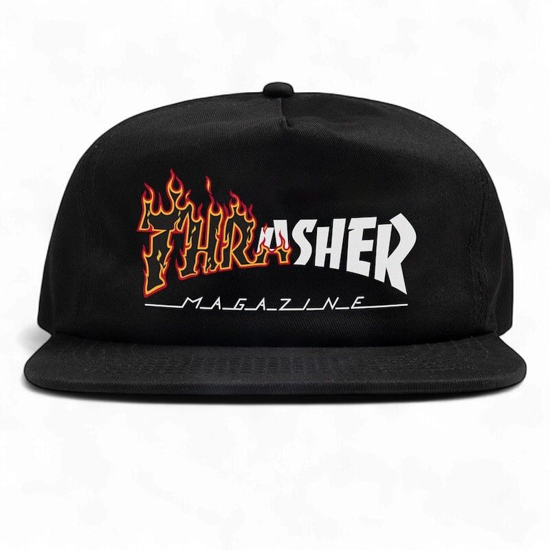 Thrasher - Ignite Snapback Hat (Black)