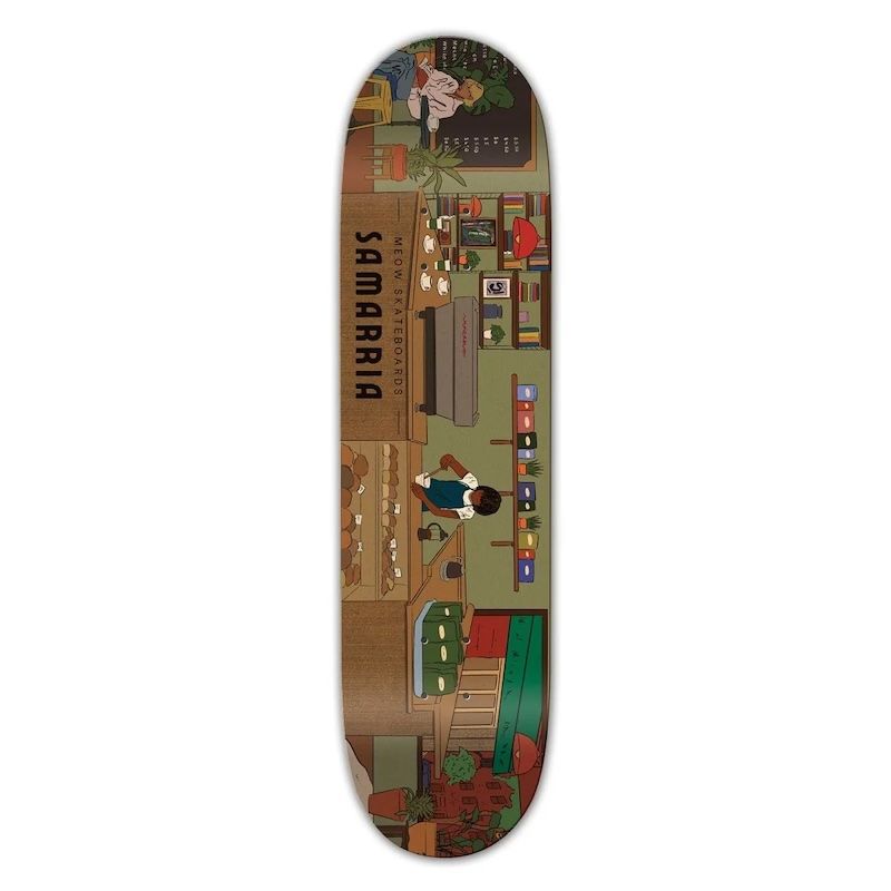 Meow - Samarria Brevard Coﬀee Shop Deck 8.375