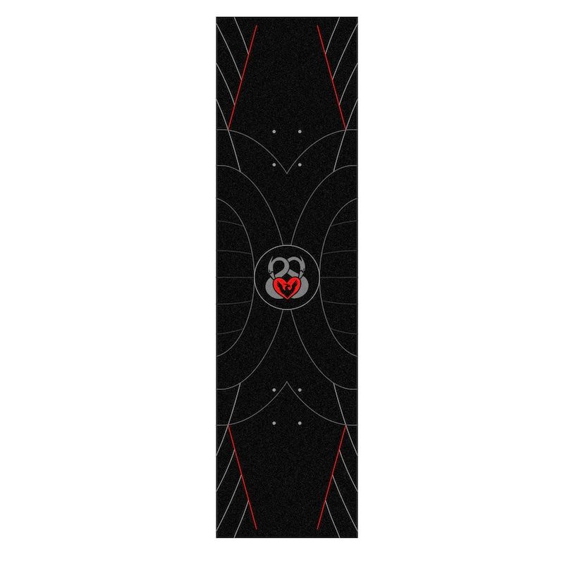 Powell  - Andy Anderson Theory Map Grip Tape (Single Sheet) 9 x 33