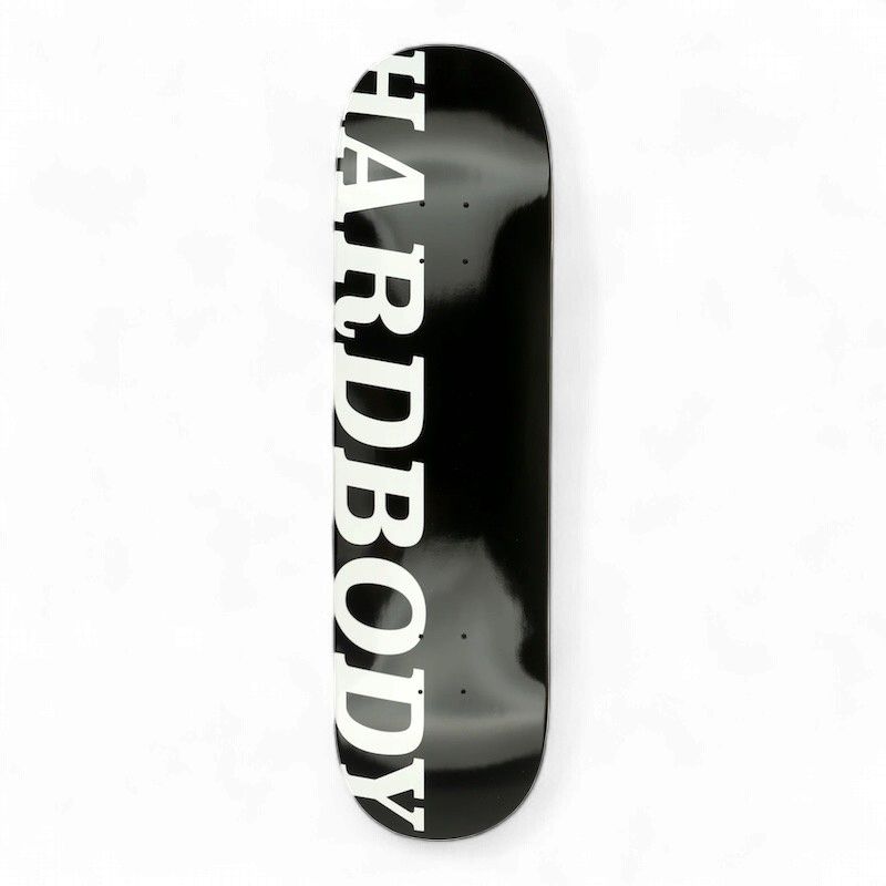 Hardbody - Classic "OG" Logo Deck (Black/White)