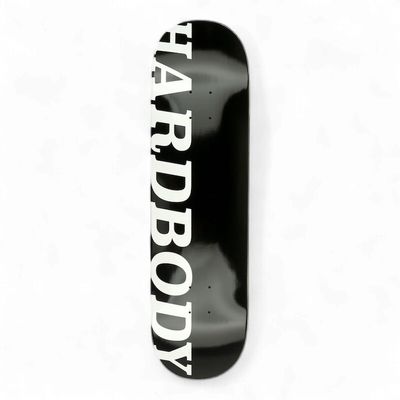 Hardbody - Classic "OG" Logo Deck (Black/White)