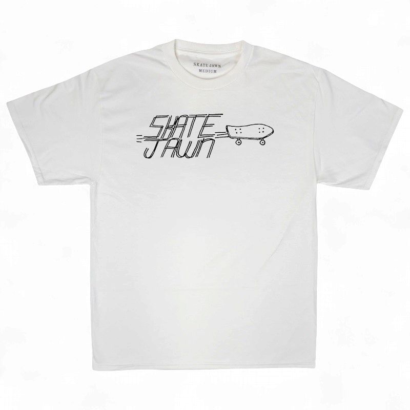 Skate Jawn - Cruiser Tee - White