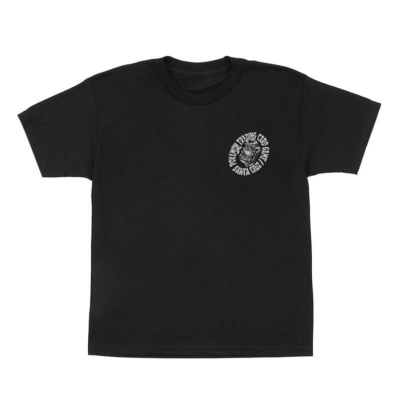 Santa Cruz - Pokémon TCG Hand S/S Midweight T-Shirt Black Youth