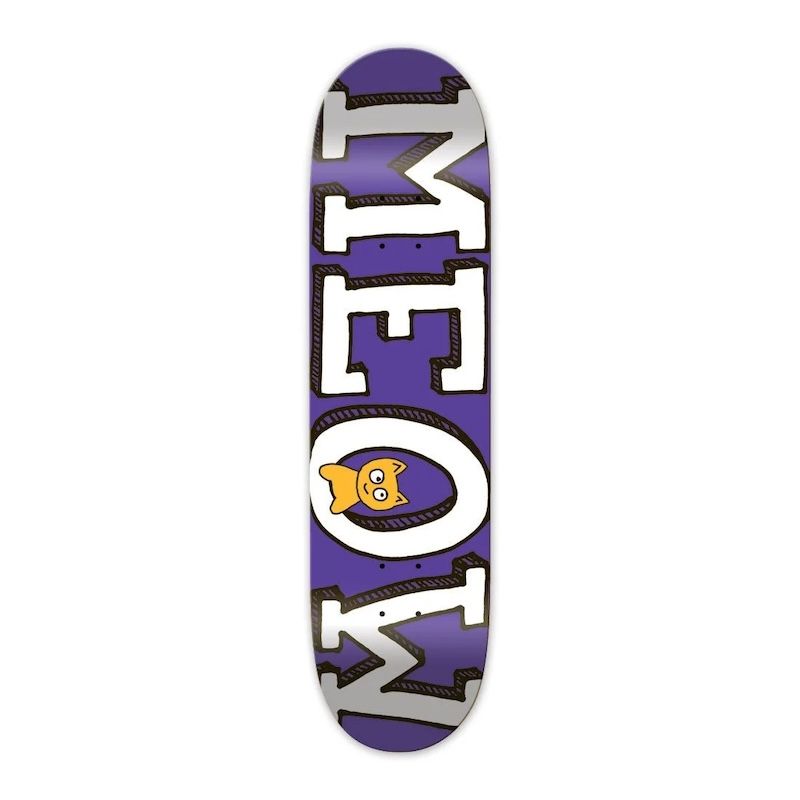 Meow - Team Logo Purple Deck 8.0