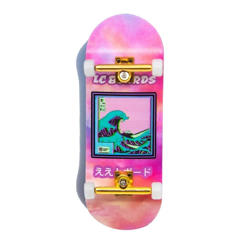 LC Boards Wave Graphic 98x34 Complete Fingerboard
