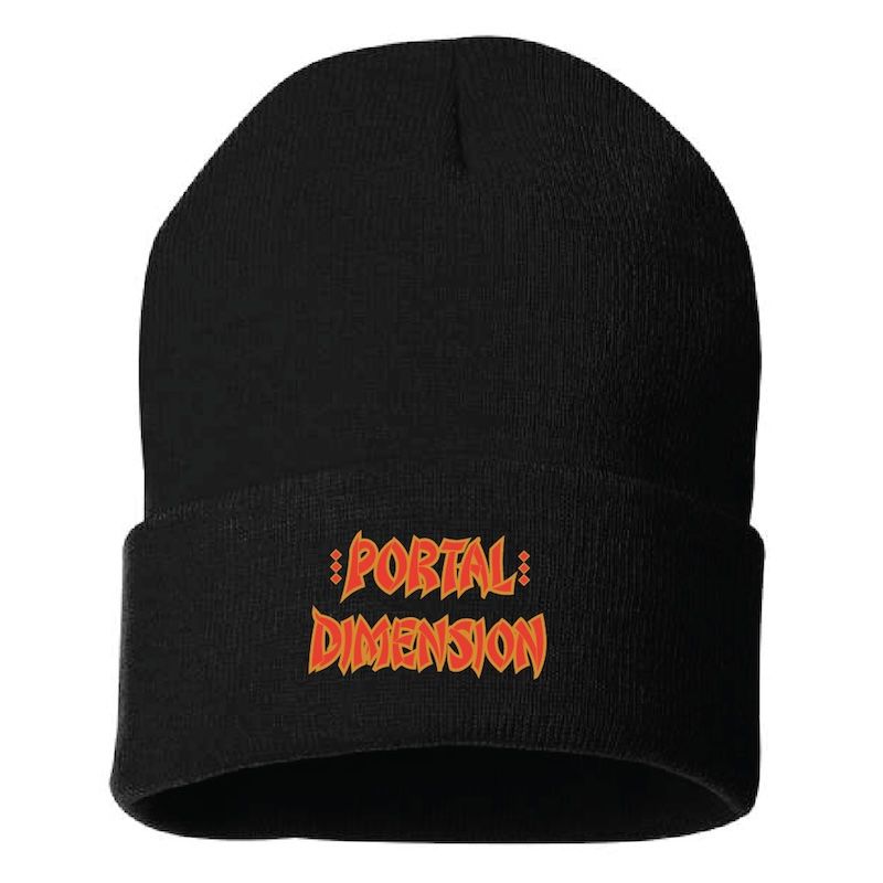 Portal Dimension - Portal Town Beanie (Black)
