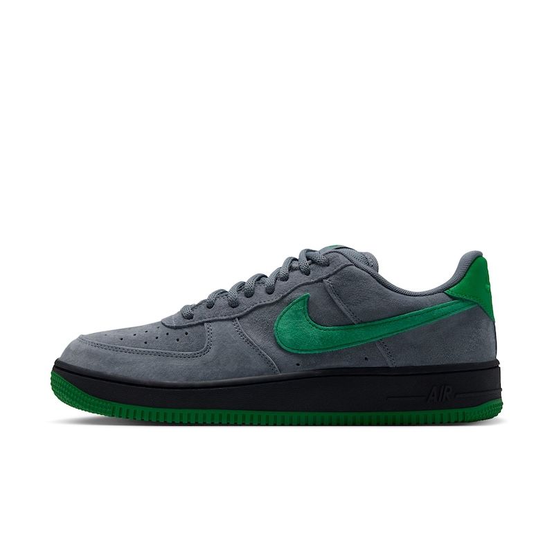 Nike SB Air Force 1 Low SE Skate Shoes (Cool Grey and Court Green)