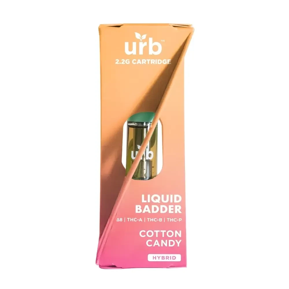 Liquid Badder Cartridge 2.2ML – Cotton Candy