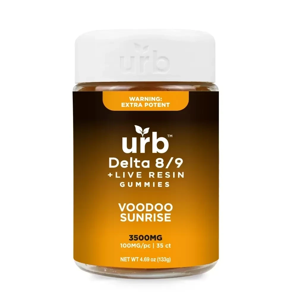 D8/D9 THC Gummies 3500MG – Voodoo Sunrise